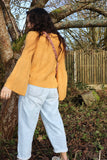 Bell sleeve jumper (Mustard)