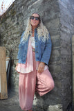 Embroidered denim jacket
