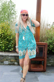 Boho mini dress