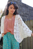 Lace trim racer back cami (Peach)