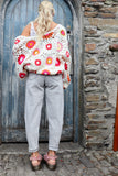 Balloon leg jeans (Light grey)