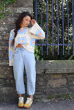 Flower crochet top