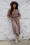 Faded floral dress