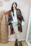 Aztec tassel coatigan