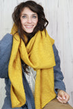 Soft knit scarf (Mustard)