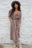 Faded floral dress