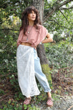 Sleeveless rust tee