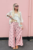 Mosaic printed trousers