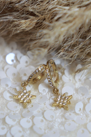 Shooting star huggies (Gold)