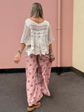 Mosaic printed trousers