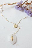 Crystal quartz necklace