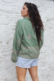 Ornate gold embroidered blouse