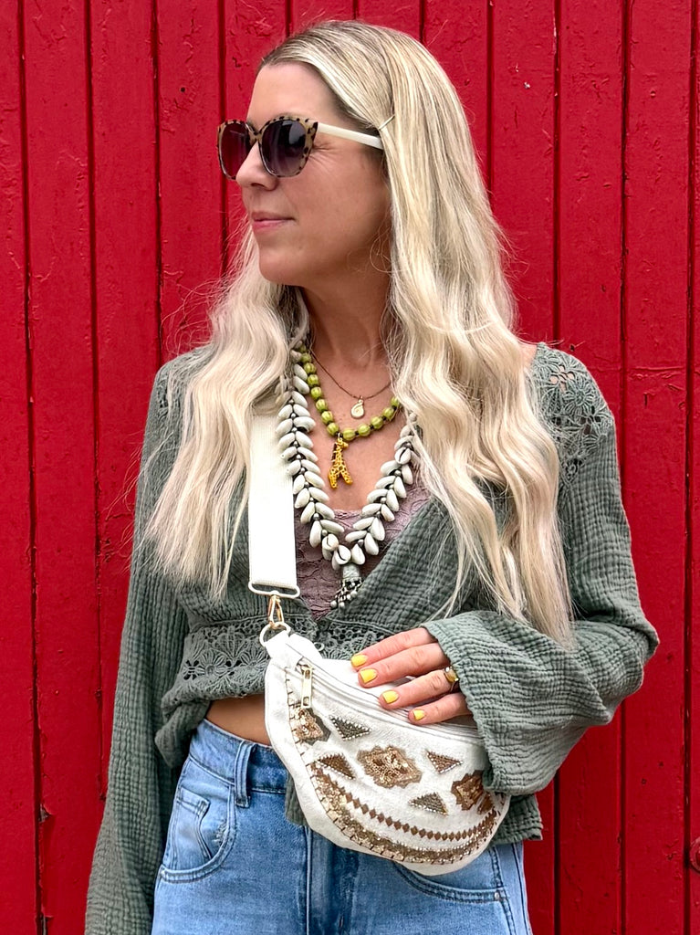 Aztec crossbody bag