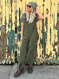 Cord overalls (Khaki)