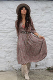 Faded floral dress