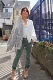 Sage green jeans