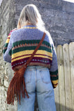 Stripe knit jumper