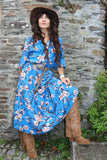 Cherry blossom floral dress