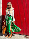 Abstract leaf skirt