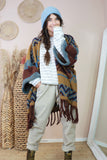 Aztec tassel coatigan