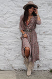 Faded floral dress