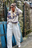 Fairisle Wool jumper (Beige)
