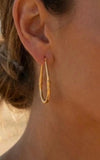 Drop bali hoops (Gold)