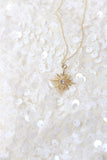 Star burst necklace (Gold)