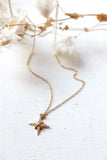 North star necklace (Gold)