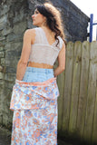 Lace balcony bralette (White)