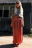 Terracotta balloon trousers