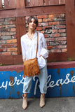 Embroidered sleeve blouse
