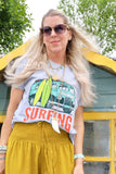 Surfing tee (pearl grey)