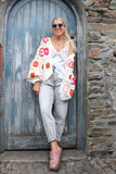 Balloon leg jeans (Light grey)