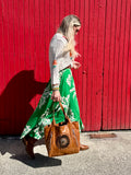 Abstract leaf skirt