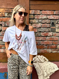 Bohemian skull tee
