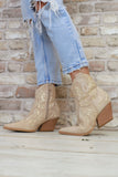 Embellished western boots