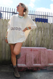 Lace insert jumper