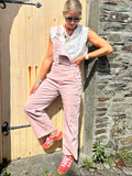 Cord dungarees (Dusty pink)