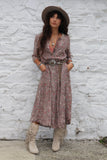 Faded floral dress