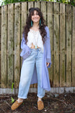 Lavender kimono