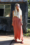 Terracotta balloon trousers