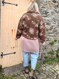 Floral quilted jacket