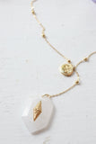Crystal quartz necklace