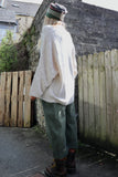 V neck knit jumper (Oatmeal)