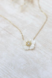 Daisy necklace (Gold)