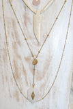 Crystal quartz necklace