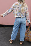 Pastel Patchwork crochet top