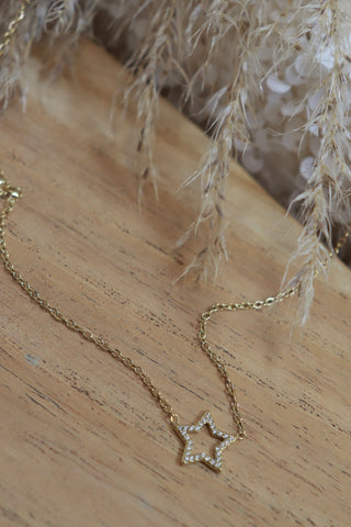 Star necklace (Gold)