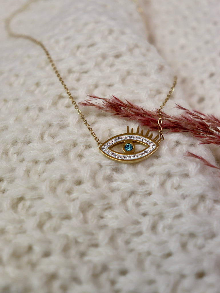Third eye necklace (Gold)